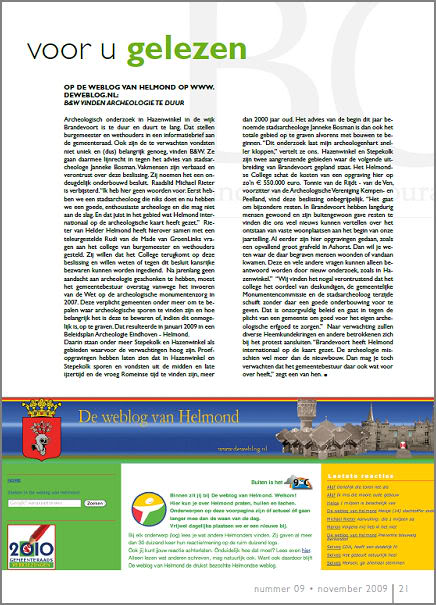 maandblad Brandevoorter Courant Helmond