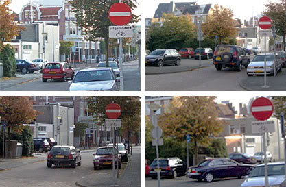 Helmond Christinalaan éénrichtingsverkeer