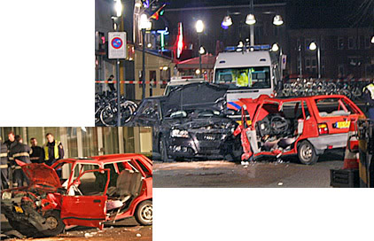 ongeluk politieauto Helmond