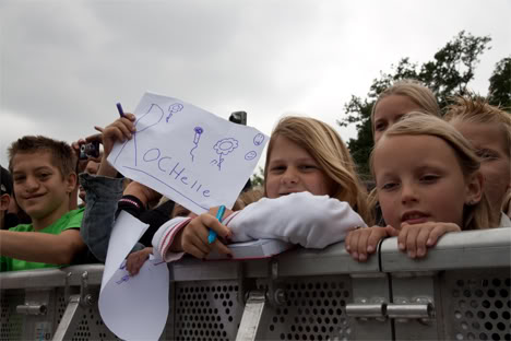 huldiging Rochelle X Factor Helmond 2011