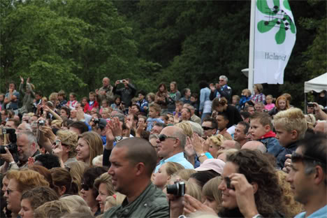 huldiging Rochelle X Factor Helmond 2011