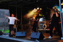 Mark Foggo's Skasters op de Kasteeltuinconcerten in Helmond