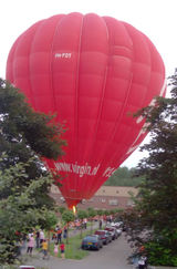 Hier kwam de ballon weer terug