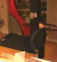 Bewakingsbeelden diefstal zonnestudio