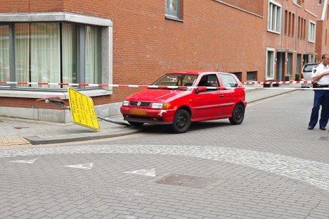 ongeval hoek Sjef van Schaykstraat en Willem Prinzenstraat