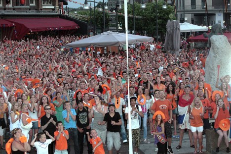 Helmond kijkt in 2010 naar de WK-finale