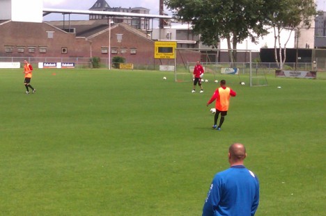 eerste training Helmond Sport