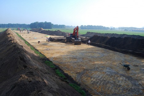 Opgraving Romeins grafveld Kranenbroek