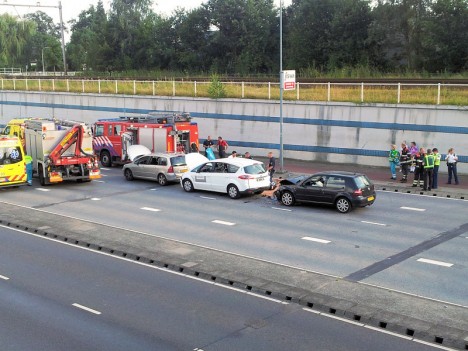 Kopstaart-botsing Deurneseweg