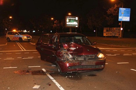 aanrijding kruising Europaweg