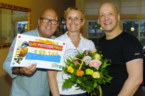 Winnaars Euro Postcode Prijs - dhr en mevr Flos-van Dun