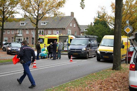 ongeval met fietser op kruising Warandelaan en Jan van Brabantlaan