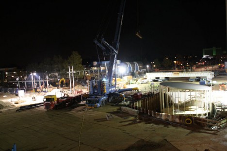 werkzaamheden NS-station Helmond door Henry en Huub