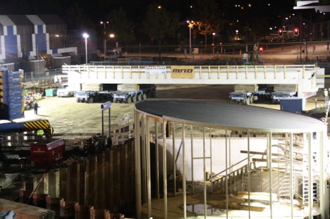 werkzaamheden NS-station Helmond door Henry en Huub