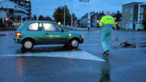 ongeval op de Kasteel Traverse