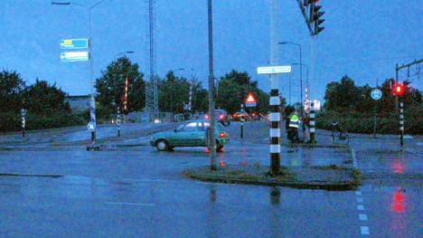 ongeval op de Kasteel Traverse