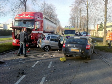 Ongeval industrieterrein Helmond