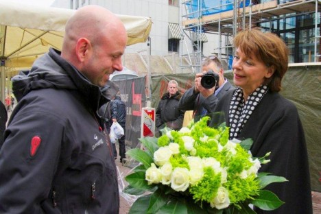 Wijkbezoek Centrum met nieuwe burgemeester