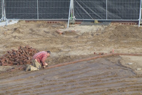 Aanleg van 't Speelhuisplein