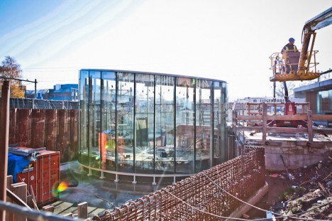 werkzaamheden bij het NS-Station Helmond