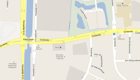 plattegrond Helmond Torenstraat Oostende