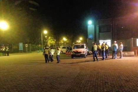 Oostende gisteravond, foto door Harrie Grijseels