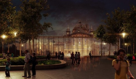 het afgekeurde ontwerp van LXARCHITECTEN