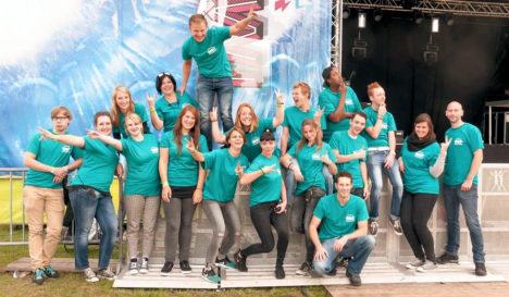 vrijwilligers van de editie 2015