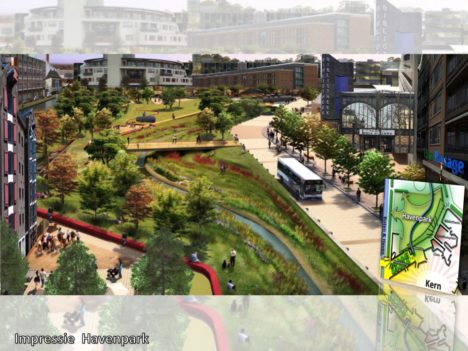 1 van de vele mogelijke invullingen van het Havenpark