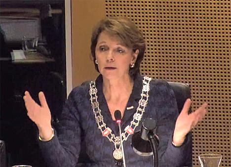 Burgemeester Elly Blanksma