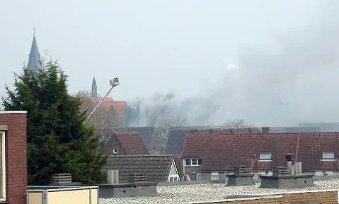 brand in Van der Foelartstraat Helmond